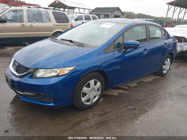 Honda Civic Sedan Lx 2014 2HGFB2F57EH545345 Image 2