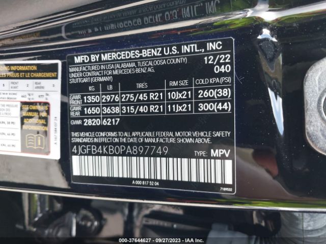 2023 MERCEDES-BENZ GLE 350 4JGFB4KB0PA897749 Photo 8