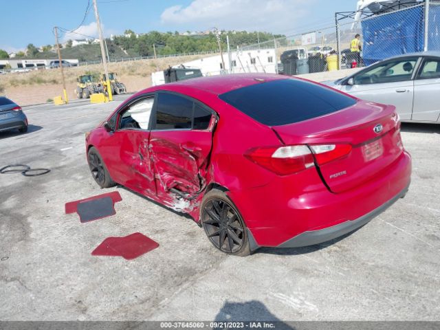 KNAFZ4A88F5318419 KIA FORTE EX