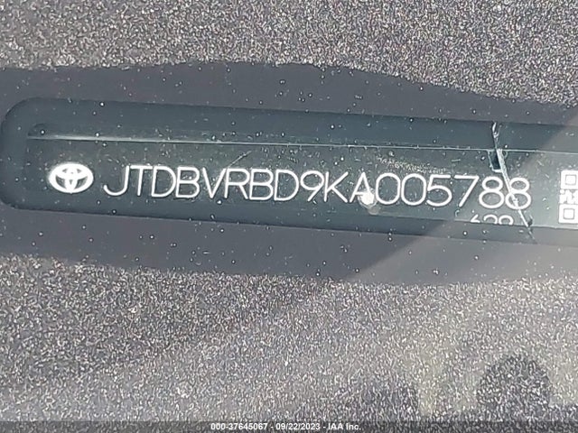 Toyota Mirai 2019 JTDBVRBD9KA005788 Image 9