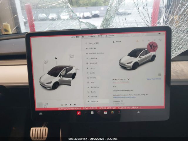 7SAYGDEF0PF843018 Tesla Model Y Performance
