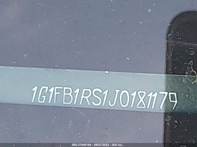 Chevrolet Camaro 1lt 2018 1G1FB1RS1J0181179 Image 9