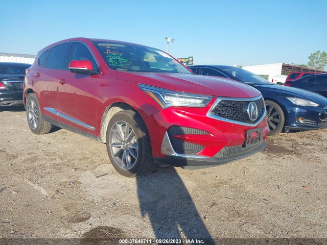 2021 ACURA RDX W/TECHNOLOGY PACKAGE VIN: 5J8TC1H50ML005103