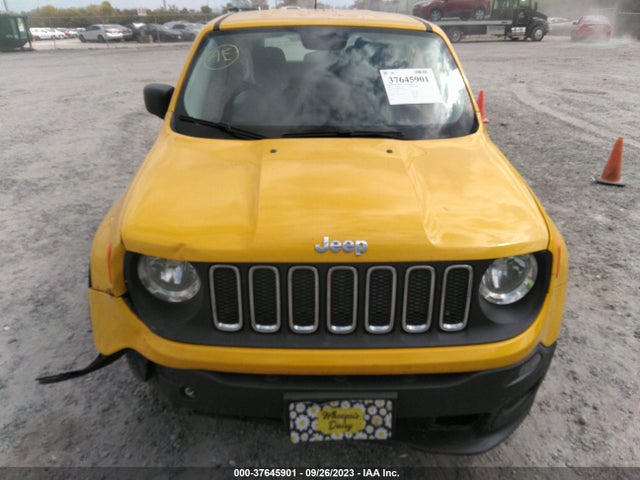 2016 JEEP RENEGADE SPORT VIN: ZACCJAAT0GPC67815