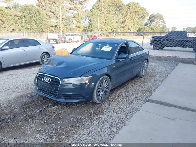 2012 AUDI A6 3.0T PREMIUM PLUS VIN: WAUGGAFC9CN139937