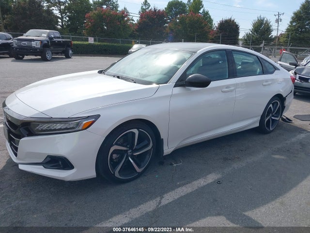 2021 HONDA ACCORD SPORT VIN: 1HGCV1F30MA096882