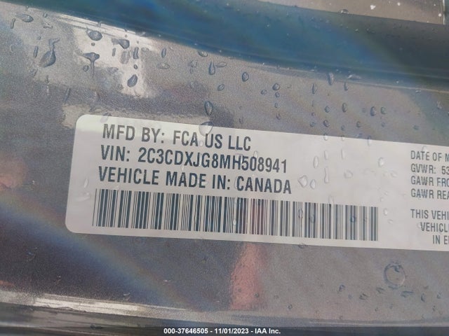Dodge Charger Sxt 2021 2C3CDXJG8MH508941 Image 9