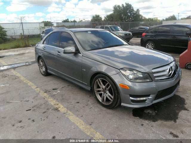2012 MERCEDES-BENZ C-CLASS C 250 VIN: WDDGF4HB9CF862943