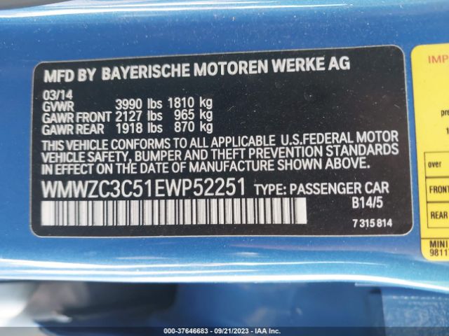 WMWZC3C51EWP52251 Mini Cooper Countryman S