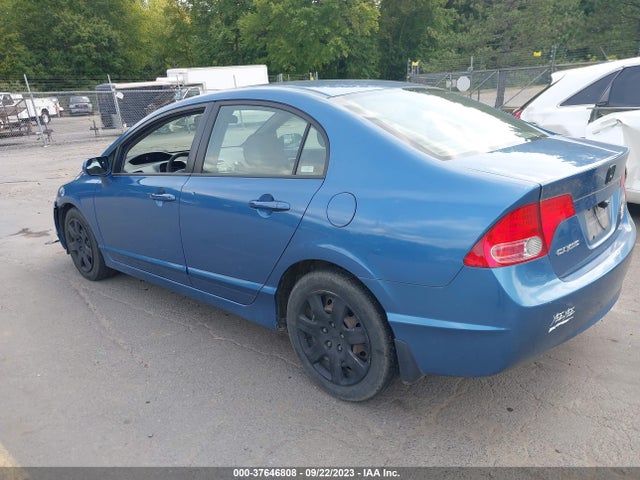 2007 HONDA CIVIC SDN LX VIN: 1HGFA16577L058052