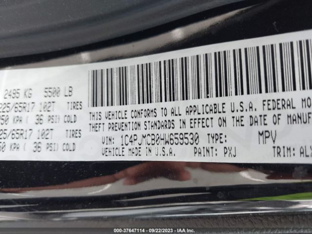 2017 JEEP CHEROKEE 1C4PJMCB0HW659530 Photo 8