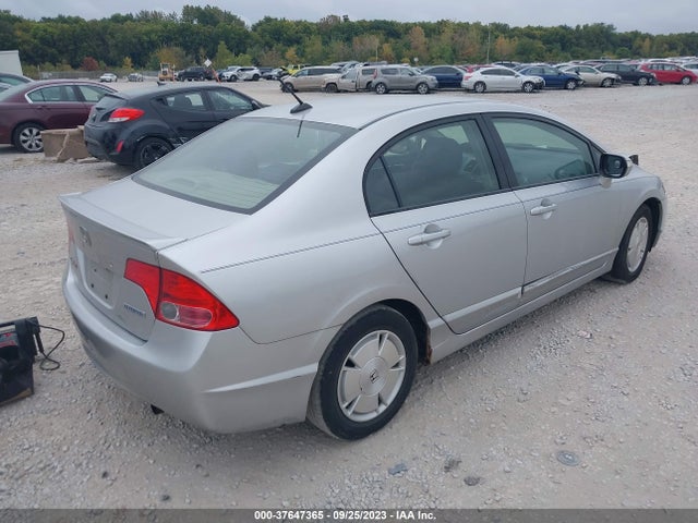 37647365 :رقم المزاد ، JHMFA36267S015732 vin ، 2007 Honda Civic Hybrid مزاد بيع