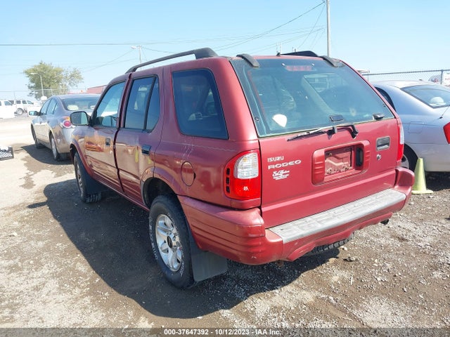 2004 ISUZU RODEO S VIN: 4S2CK58W044309581