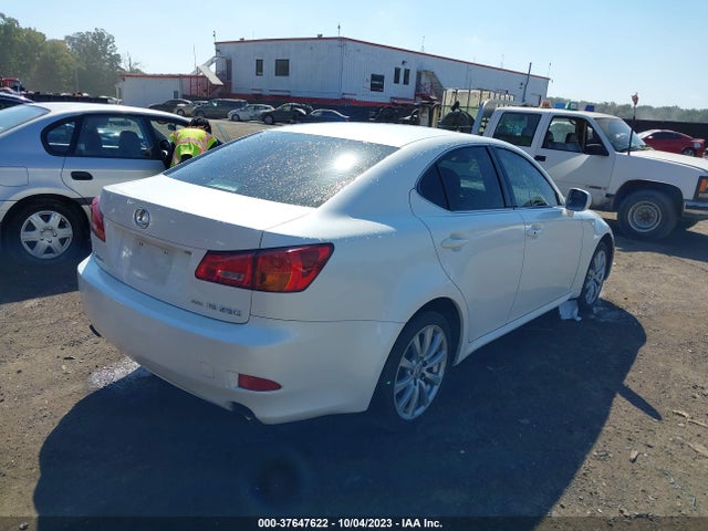 2006 LEXUS IS 250 AUTO VIN: JTHCK262165001292