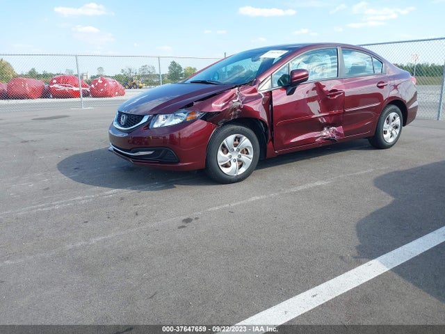 Honda Civic Lx 2014 19XFB2F57EE061766 Image 2