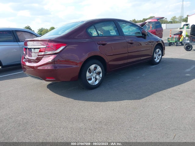 Honda Civic Lx 2014 19XFB2F57EE061766 Image 4