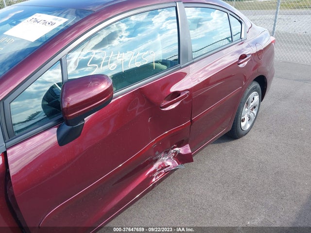 Honda Civic Lx 2014 19XFB2F57EE061766 Image 6