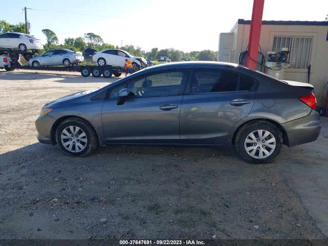 2012 HONDA CIVIC SDN LX VIN: 19XFB2F55CE379382