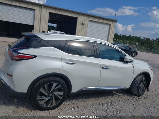 2015 NISSAN MURANO PLATINUM VIN: 5N1AZ2MGXFN280515
