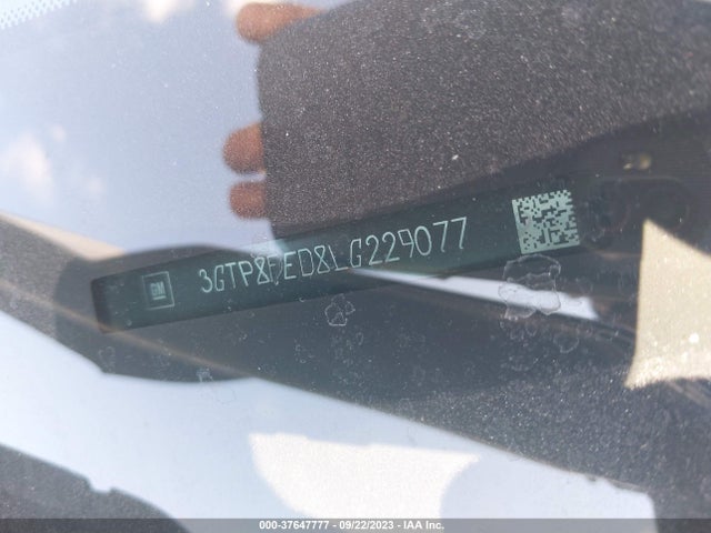 2020 GMC SIERRA 1500 DENALI VIN: 3GTP8FED8LG229077