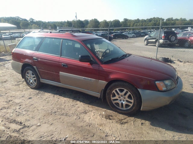 2004 SUBARU LEGACY WAGON OUTBACK VIN: 4S3BH675947644969