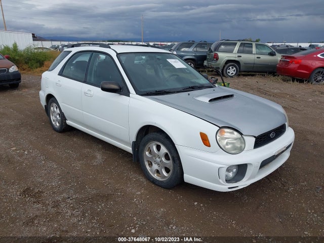 2002 SUBARU IMPREZA WAGON TS SPORT VIN: JF1GG65572H812620