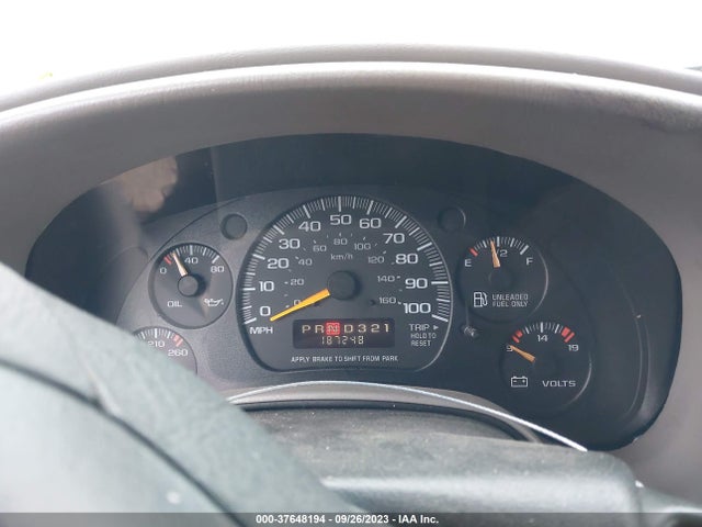 1997 CHEVROLET ASTRO PASSENGER VIN: 1GNDM19W6VB224010