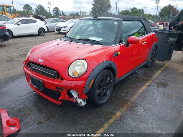 2009 MINI COOPER CONVERTIBLE WMWMR33569TJ94378 Photo 1