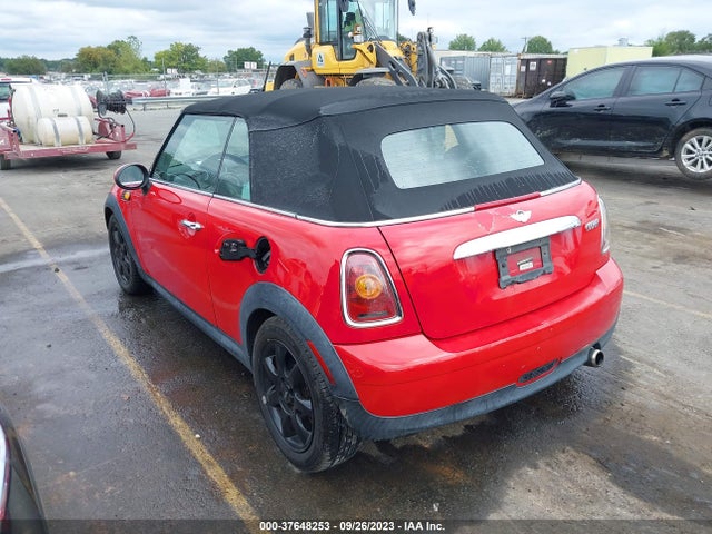 2009 MINI COOPER CONVERTIBLE WMWMR33569TJ94378 Photo 2