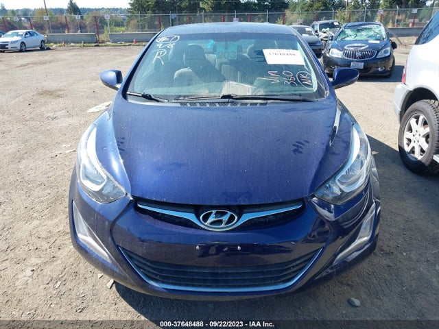 2014 HYUNDAI ELANTRA SE VIN: 5NPDH4AE6EH487226