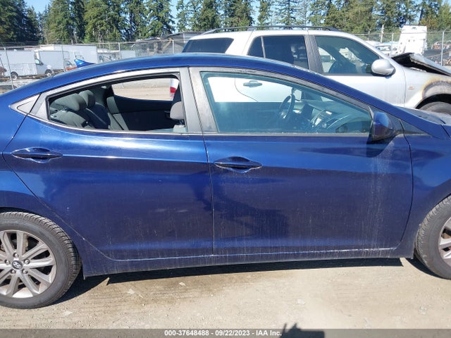 2014 HYUNDAI ELANTRA SE VIN: 5NPDH4AE6EH487226
