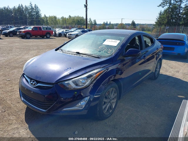 2014 HYUNDAI ELANTRA SE VIN: 5NPDH4AE6EH487226