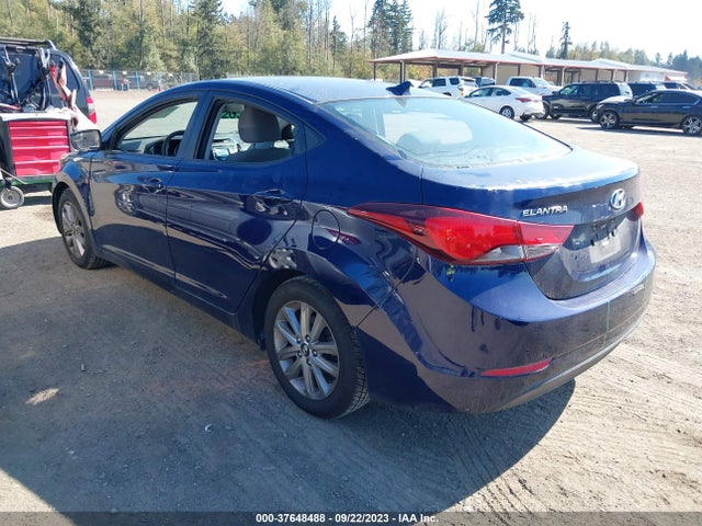 2014 HYUNDAI ELANTRA SE VIN: 5NPDH4AE6EH487226