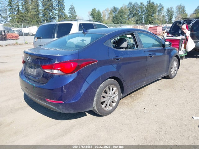 2014 HYUNDAI ELANTRA SE VIN: 5NPDH4AE6EH487226