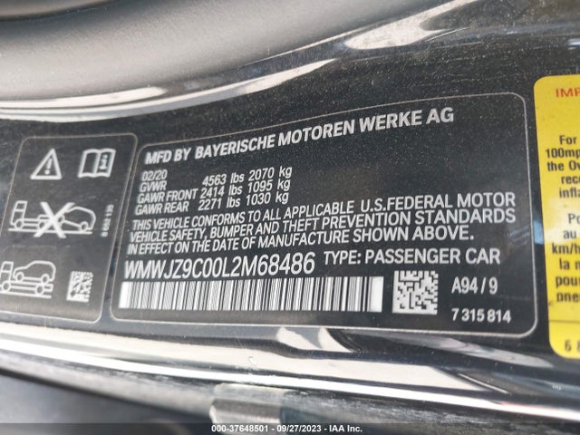 2020 MINI CLUBMAN WMWJZ9C00L2M68486 Photo 8