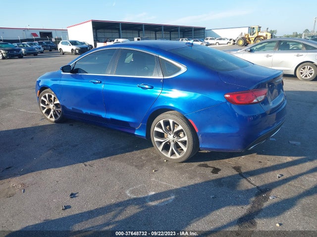 2015 CHRYSLER 200 C VIN: 1C3CCCCG7FN507492