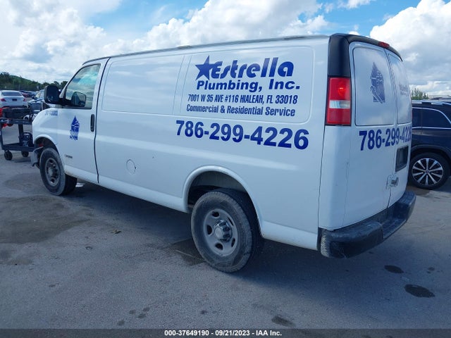 2006 CHEVROLET EXPRESS CARGO VAN VIN: 1GCGG25V761254186