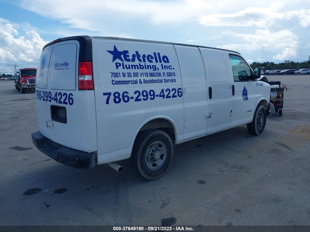 2006 CHEVROLET EXPRESS CARGO VAN VIN: 1GCGG25V761254186
