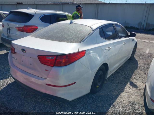 KNAGM4A79E5453143 KIA Optima Lx