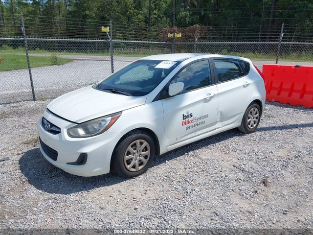 2012 HYUNDAI ACCENT GS VIN: KMHCT5AE4CU001494