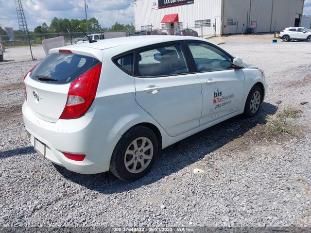 2012 HYUNDAI ACCENT GS VIN: KMHCT5AE4CU001494