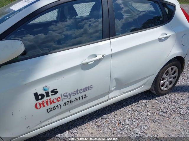 2012 HYUNDAI ACCENT GS VIN: KMHCT5AE4CU001494
