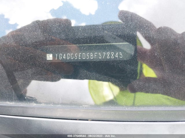 Aukcja sprzedaży 2011 Buick Lacrosse Cxl, vin: 1G4GC5ED5BF378843, numer aukcji: 37649544