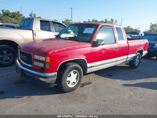 1996 GMC SIERRA C1500 VIN: 2GTEC19M8T1507164
