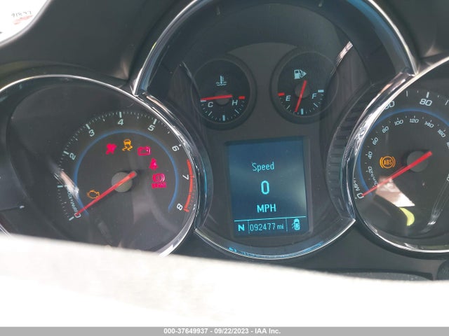 2012 CHEVROLET CRUZE LTZ VIN: 1G1PH5SC2C7258987