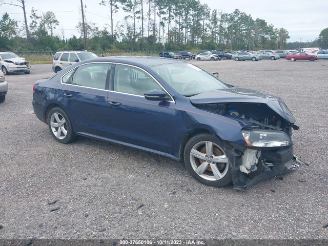 2012 VOLKSWAGEN PASSAT SE VIN: 1VWBH7A39CC049037