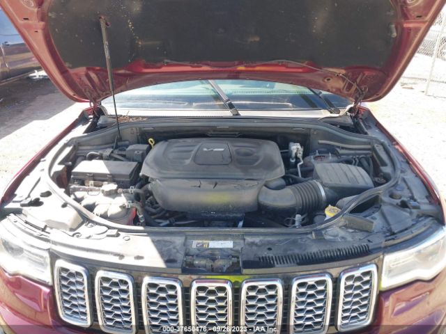 1C4RJECG8JC260401 Jeep Grand Cherokee Overland