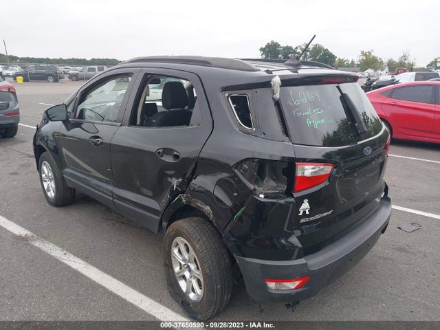 2019 FORD ECOSPORT SE VIN: MAJ6S3GL3KC258798