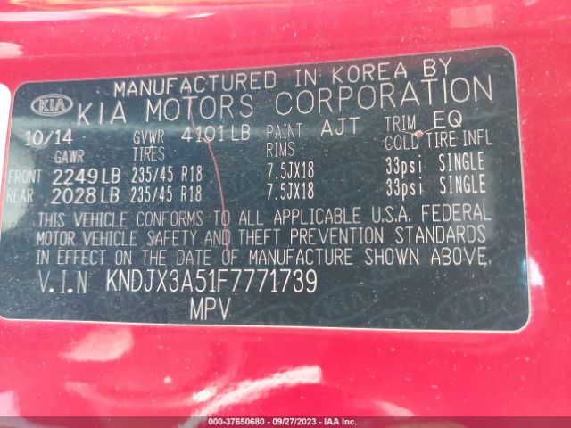 KNDJX3A51F7771739 KIA Soul !