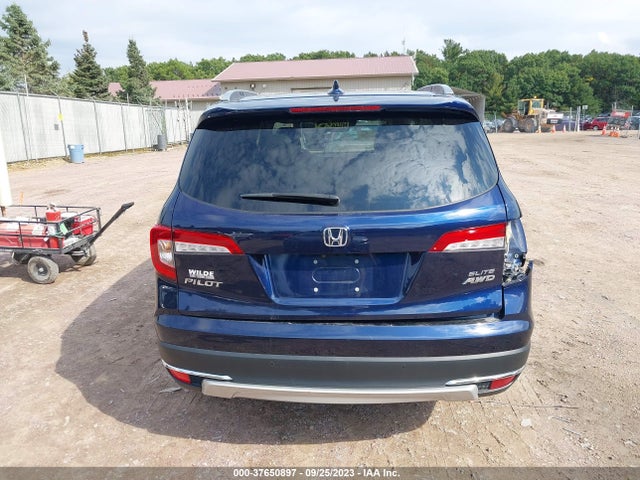 2019 HONDA PILOT ELITE VIN: 5FNYF6H01KB057983